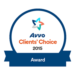 Avvo | Clients' Choice | 2015 | Award