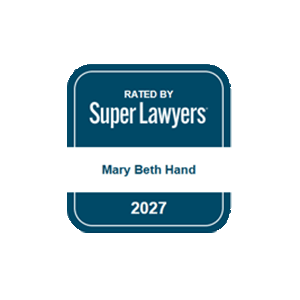 Rated By Super Lawyers | Mary Beth Hand | 2027